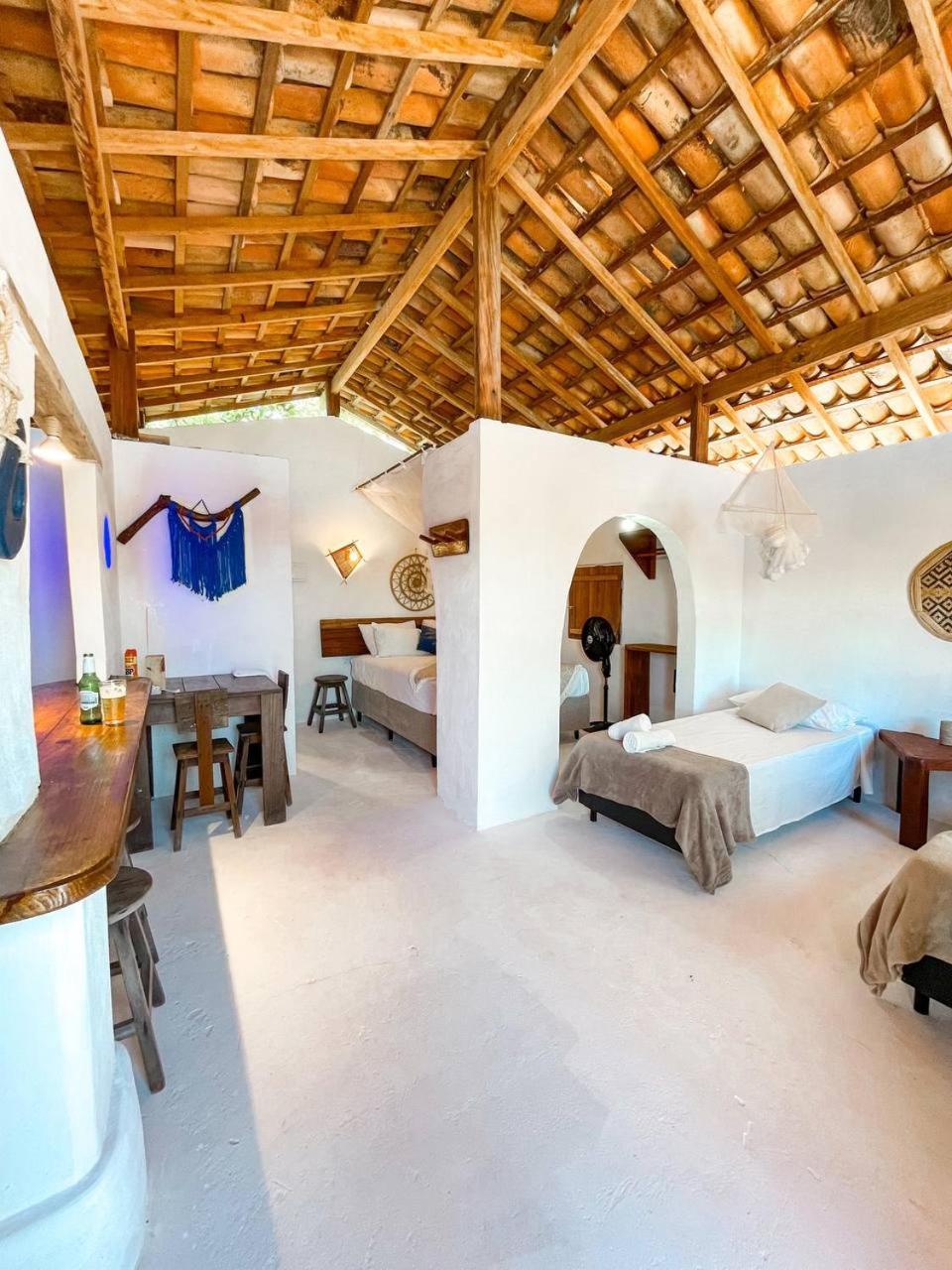 Atins Beach House e Chalés Kültér fotó