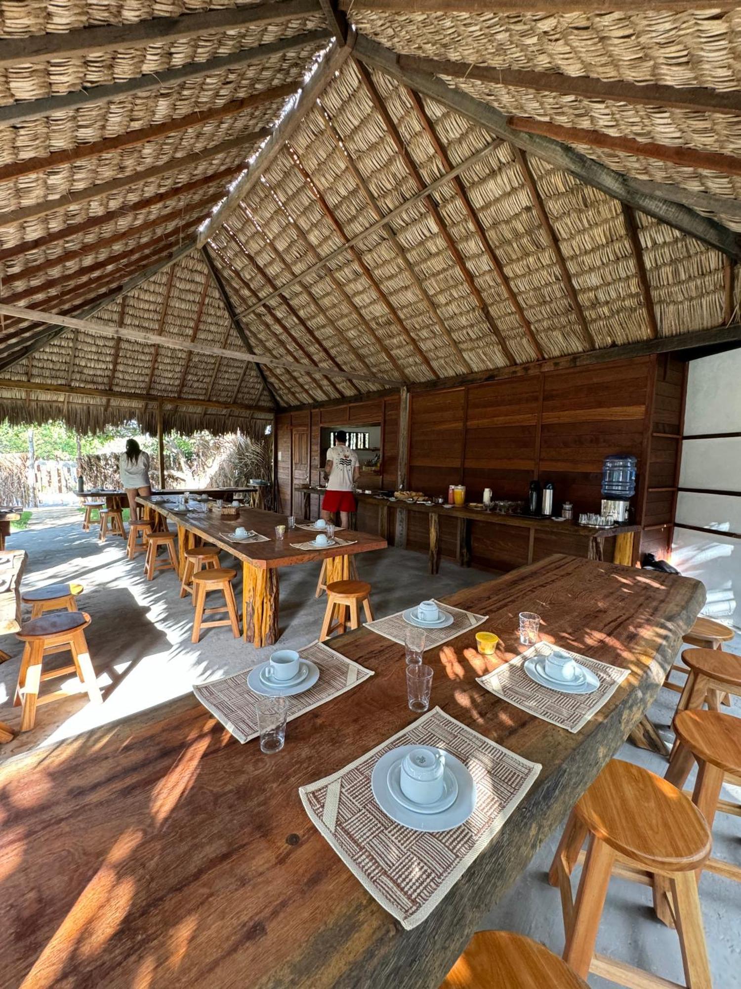 Atins Beach House e Chalés Kültér fotó